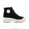 Palladium Boot - Palladium PALLABASE TWILL BLACK Women 8P44VR259 Boots