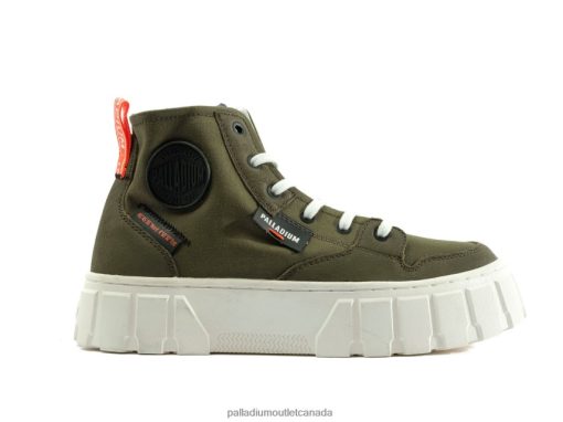 Palladium Boot - Palladium PALLATOWER HI OLIVE NIGHT Women 8P44VR283 Shoes