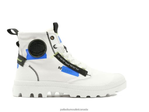 Palladium Boot - Palladium PAMPA HI RE-CRAFT STAR WHITE/BLUE Unisex 8P44VR3 Boots