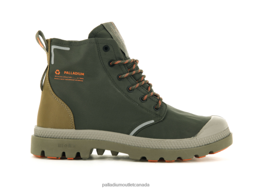 Palladium Boot - Palladium PAMPA LITEPLUS RECYCLE WPPLUS OLIVE NIGHT/BUTTERNUT Unisex 8P44VR43 Boots