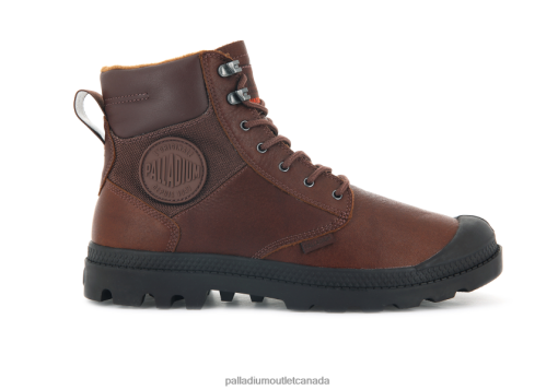 Palladium Boot - Palladium PAMPA SHIELD WPPLUS LTH MAHOGANY Unisex 8P44VR83 Boots