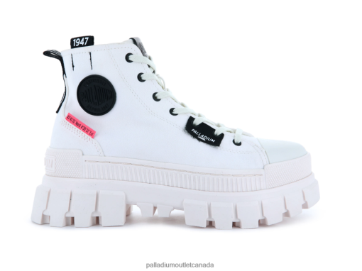 Palladium Boot - Palladium REVOLT HI TX STAR WHITE/MARSHMALLOW Women 8P44VR299 Shoes