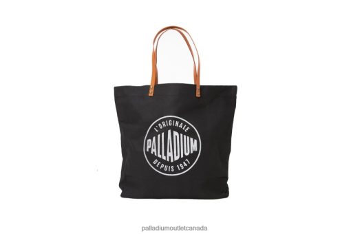 Palladium Boot - Palladium ROUND LOGO TOTE BAG BLACK Unisex 8P44VR327 Bags