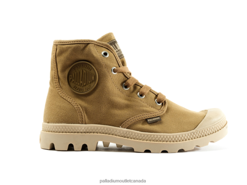 Palladium Boot - Palladium WOPAMPA HI OLIVE/WARMSAND Women 8P44VR223 Boots