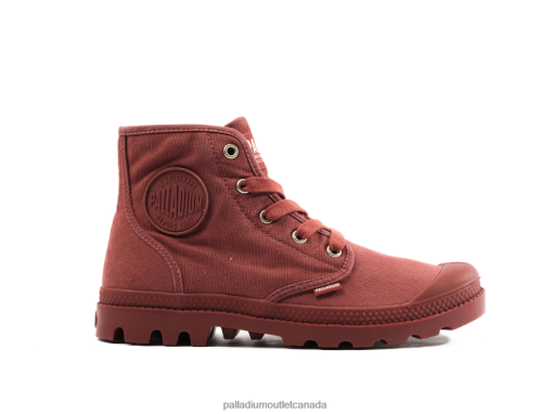 Palladium Boot - Palladium WOPAMPA HI WAX RED Women 8P44VR227 Boots