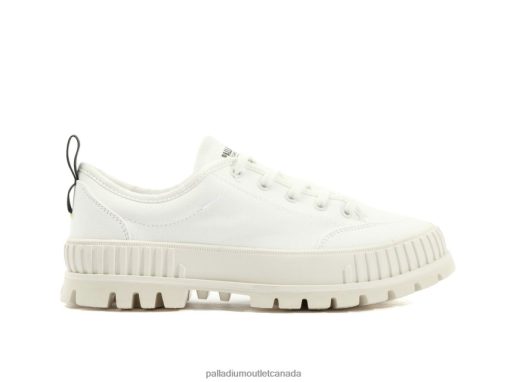 Palladium Canada - Palladium PALLASHOCK LO ORGANIC 2 STAR WHITE Unisex 8P44VR165 Shoes