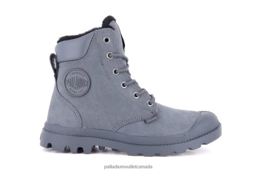Palladium Canada - Palladium PAMPA SPORT CUFF WPS DARK SHADOW Unisex 8P44VR85 Boots