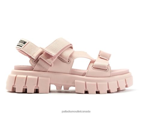 Palladium Canada - Palladium REVOLT SANDAL MONO ROSE SMOKE Women 8P44VR305 Sandals