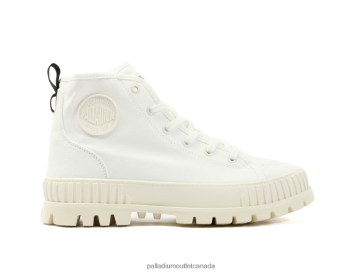 Palladium Outlet - Palladium PALLASHOCK ORGANIC 2 STAR WHITE Unisex 8P44VR134 Shoes