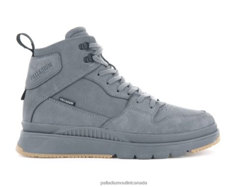 Palladium Outlet - Palladium PALLASIDER HI NUBUCK EIFFEL TOWER Men 8P44VR30 Boots