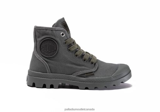 Palladium Outlet - Palladium PAMPA HI V OLIVE NIGHT Kids 8P44VR358 Shoes