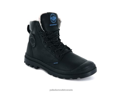 Palladium Outlet - Palladium PAMPA SPORT CUFF WPS BLACK Unisex 8P44VR122 Boots
