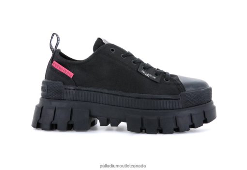 Palladium Outlet - Palladium REVOLT LO TX BLACK Women 8P44VR314 Shoes