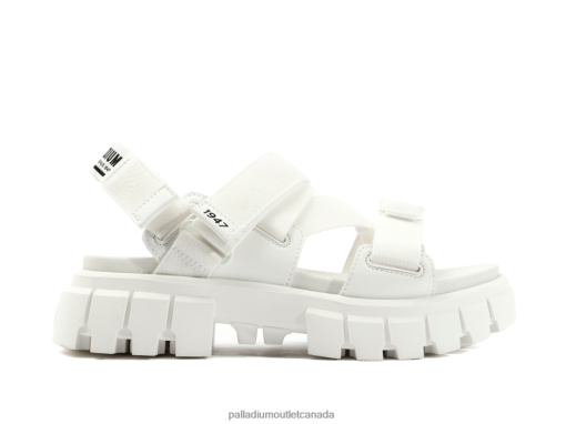 Palladium Outlet - Palladium REVOLT SANDAL MONO STAR WHITE Women 8P44VR306 Shoes