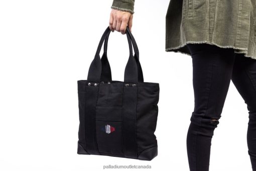 Palladium Outlet - Palladium SMALL CANVAS TOTEBAG BLACK Unisex 8P44VR322 Bags