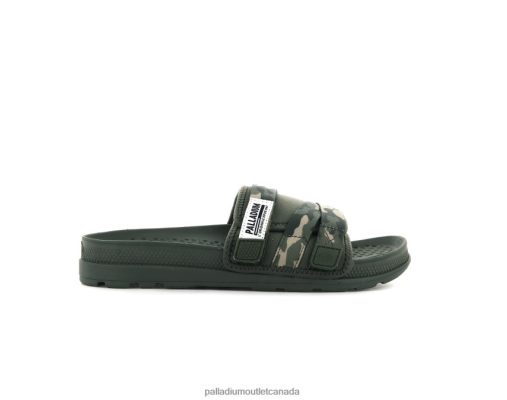 Palladium Outlet - Palladium SOLEA SLIDE OLIVE NIGHT/CAMO Unisex 8P44VR210 Slides
