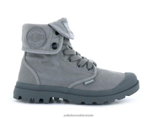 Palladium Outlet - Palladium WOBAGGY TITANIUM/HIGH RISE Women 8P44VR238 Boots