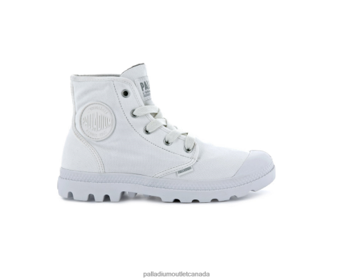 Palladium Outlet - Palladium WOPAMPA HI STAR WHITE Women 8P44VR266 Boots