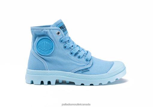 Palladium Shoes - Palladium PAMPA HI V SCUBA BLUE Kids 8P44VR356 Shoes