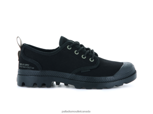 Palladium Shoes - Palladium PAMPA OXFORD HERITAGE SUPPLY BLACK Unisex 8P44VR176 Shoes